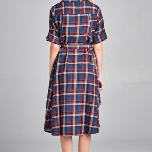 Dresses - PLAID DRESS Dresses - PLAID DRESS